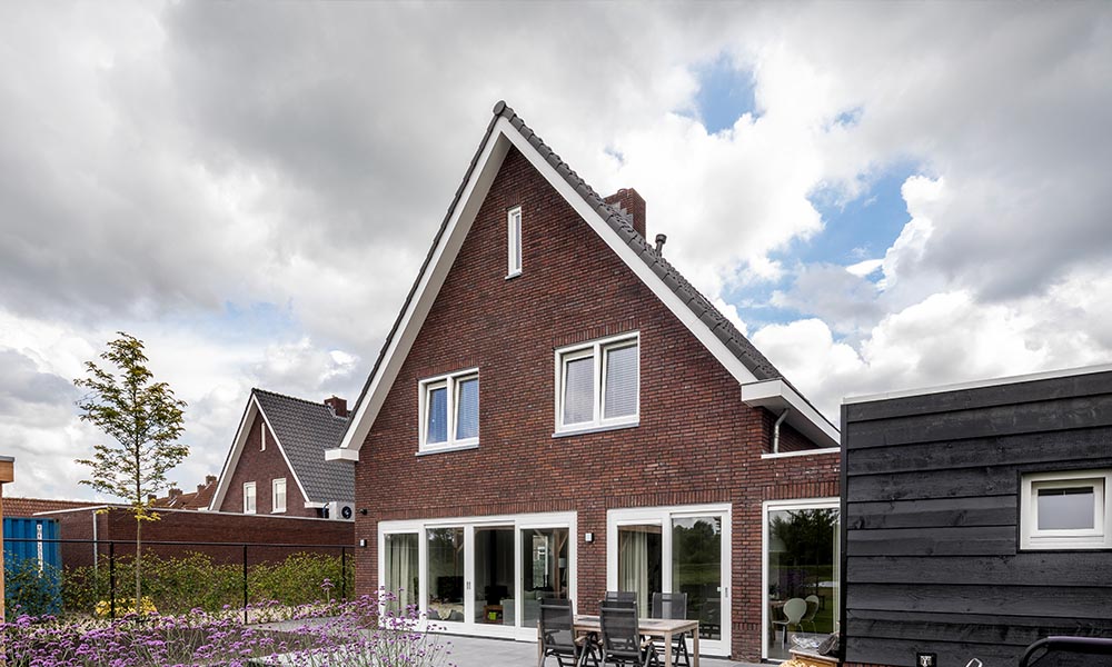 Houten kiepramen